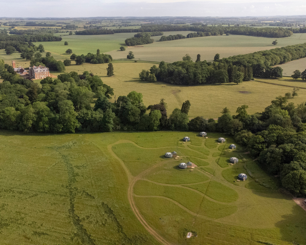 Wild Meadow bird's eye view